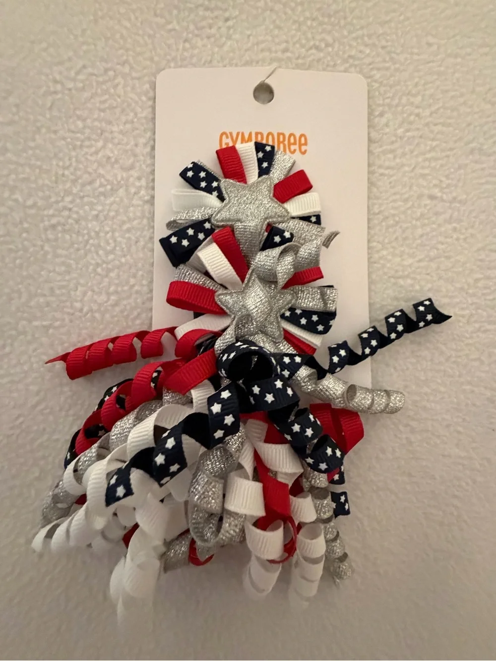 Gymboree American Cutie Hair Clip Set
